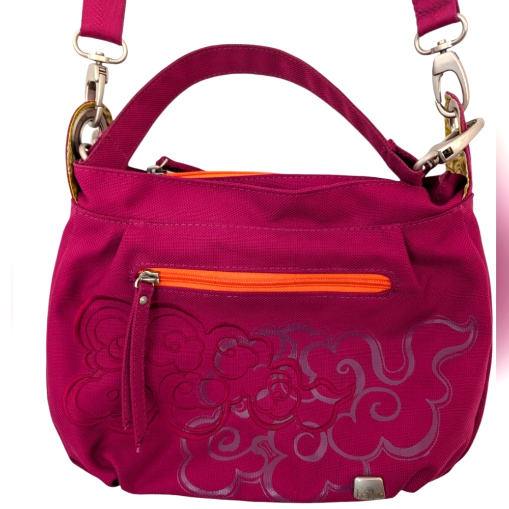 Haiku Pink and Orange Crossbody Bag